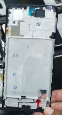 Mozomart Lcd Display Middle Frame for Mi Note 10 Pro  Black - Zeespares.in