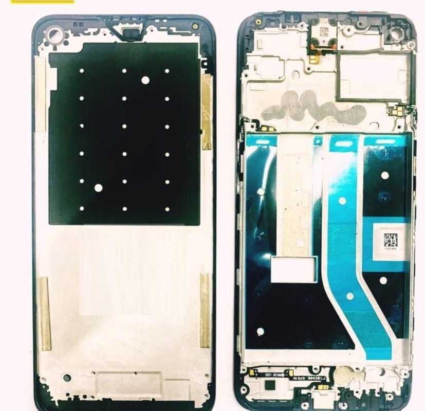 Mozomart Lcd Display Middle Frame for Oneplus Nord N100  Black - Zeespares.in