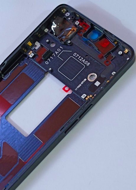Mozomart Lcd Display Middle Frame for Oppo Reno 8 Pro Black - Zeespares.in
