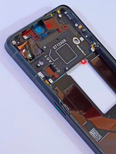 Mozomart Lcd Display Middle Frame for Oppo Reno 8 Pro Black - Zeespares.in
