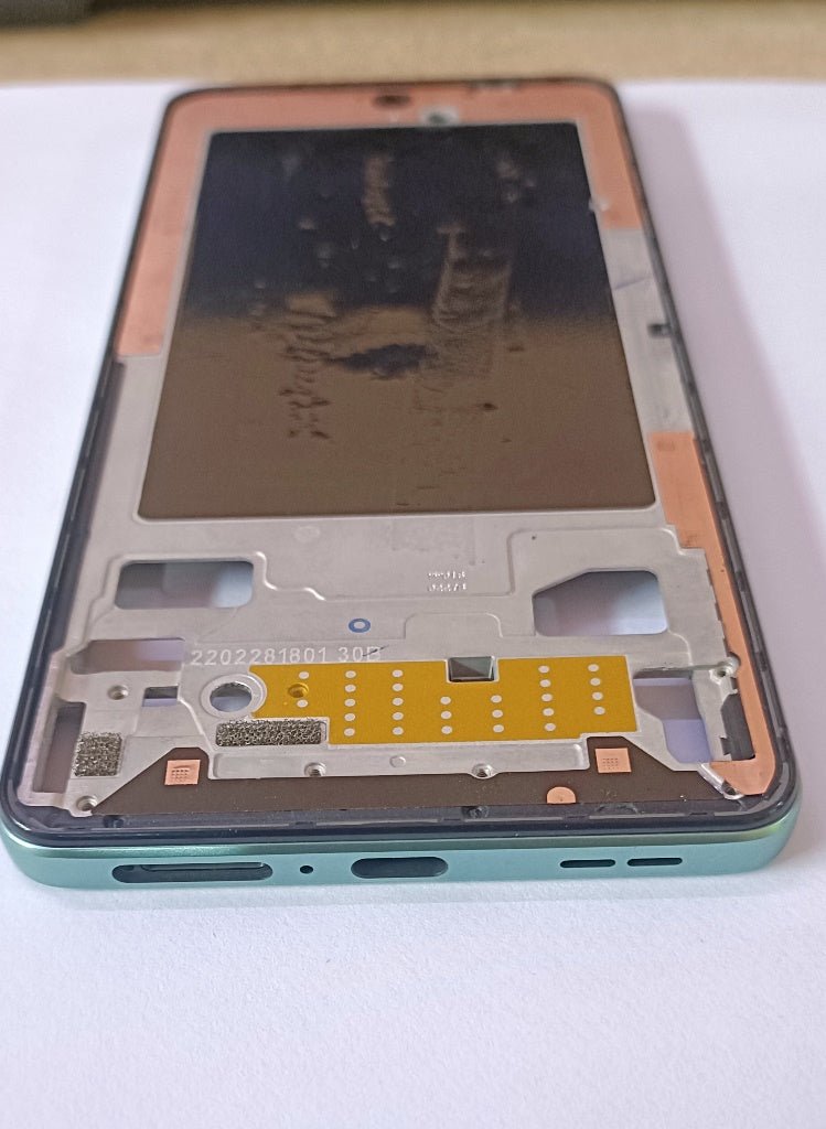 Mozomart Lcd Display Middle Frame for Poco F4 Green - Zeespares.in