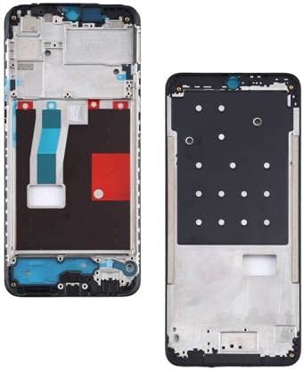Mozomart Lcd Display Middle Frame for Realme 5 Pro Black - Zeespares.in