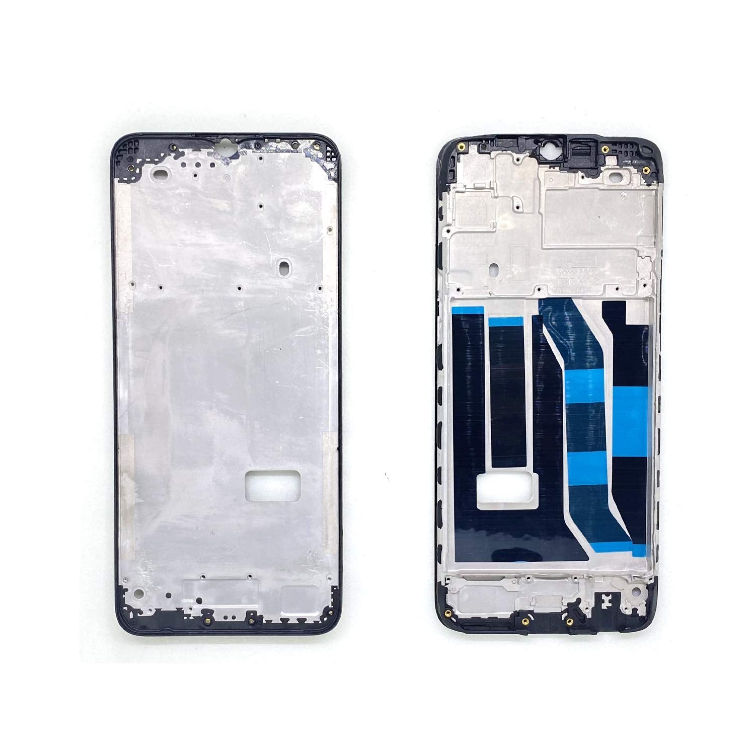 Mozomart Lcd Display Middle Frame for Realme 7i Black - Zeespares.in