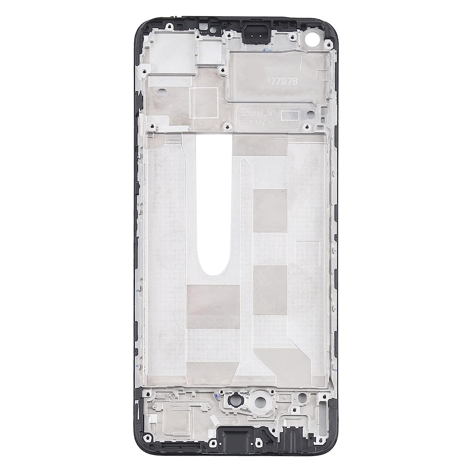 Mozomart Lcd Display Middle Frame for Realme 8 Black - Zeespares.in