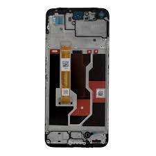 Mozomart Lcd Display Middle Frame for Realme 9i Black - Zeespares.in