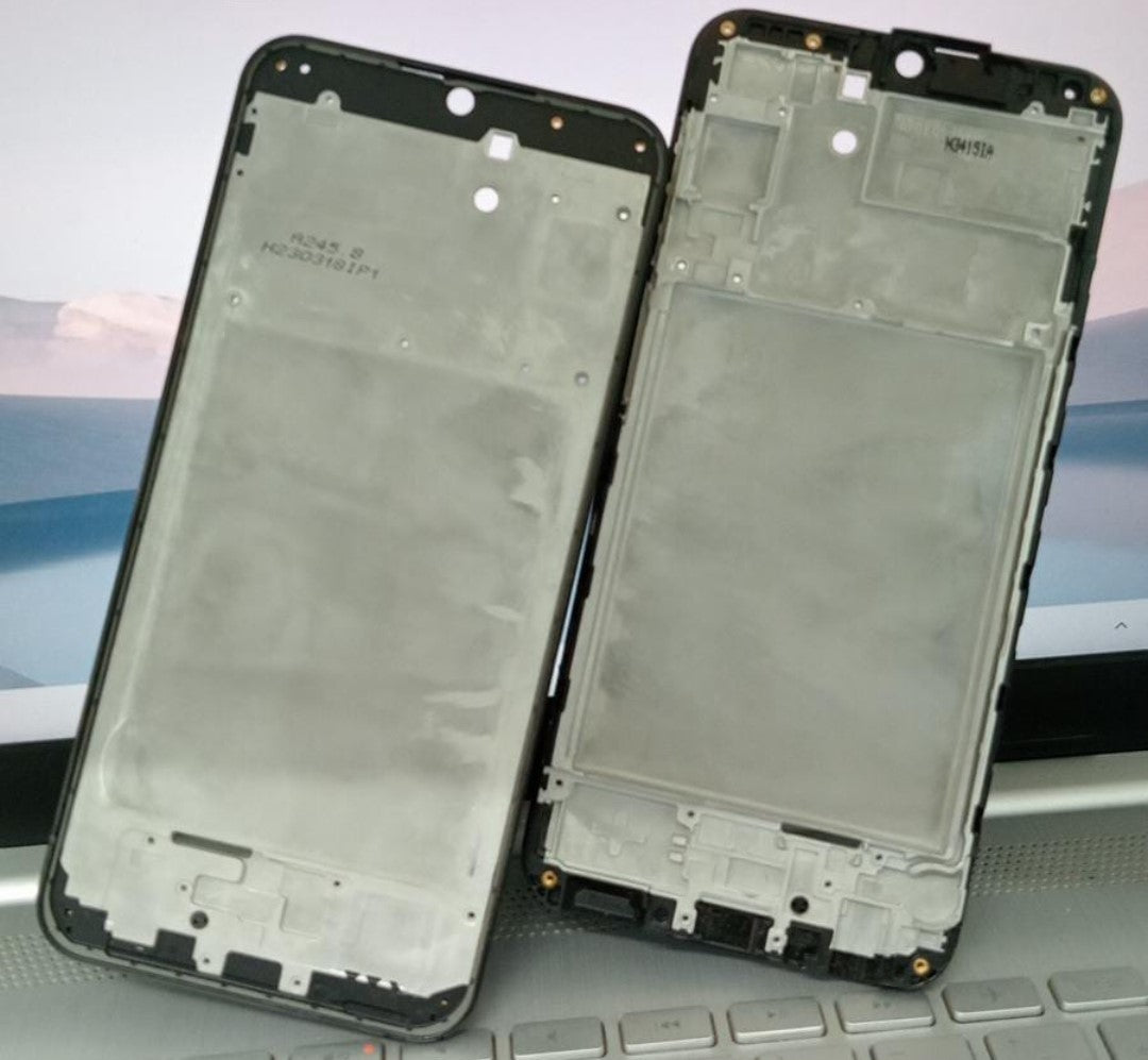 Mozomart Lcd Display Middle Frame for Samsung Galaxy A24 Black - Zeespares.in