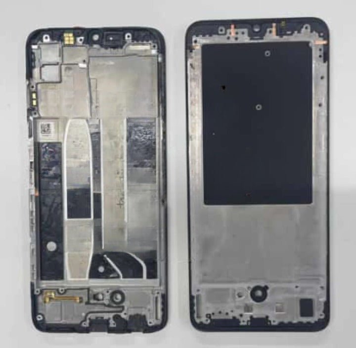 Mozomart Lcd Display Middle Frame for Samsung Galaxy F17 Black - Zeespares.in