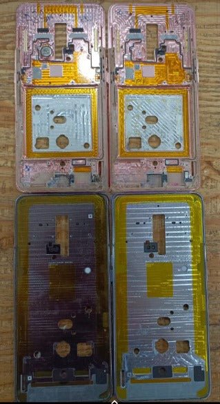 Mozomart Lcd Display Middle Frame for Samsung Galaxy Note A80 : Rose Gold - Zeespares.in