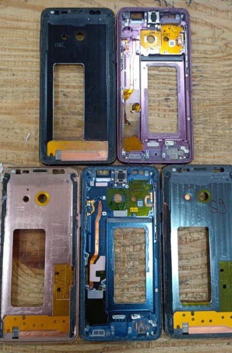 Mozomart Lcd Display Middle Frame for Samsung Galaxy S9 : Blue - Zeespares.in