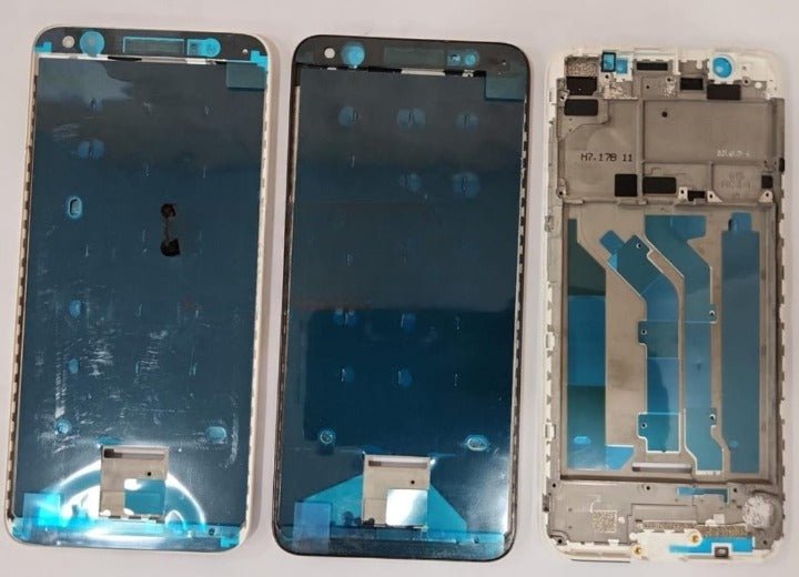 Mozomart Lcd Display Middle Frame for Tecno IN5 :Black - Zeespares.in
