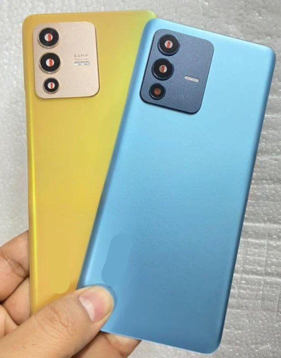 Mozomart Lcd Display Middle Frame for Vivo V23 Blue - Zeespares.in