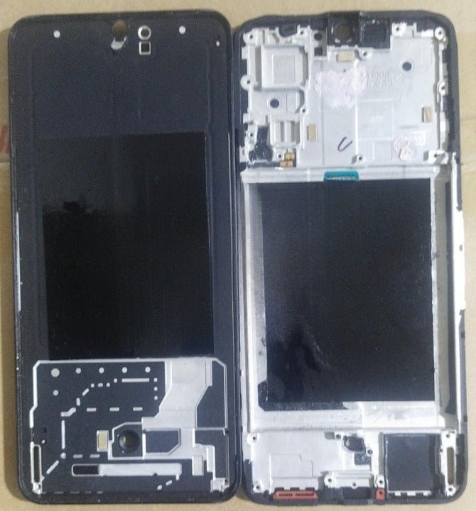 Mozomart Lcd Display Middle Frame for Vivo V25 Black - Zeespares.in