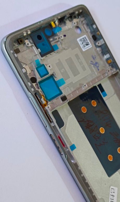Mozomart Lcd Display Middle Frame for Xiaomi Mi 11T Pro : Silver - Zeespares.in