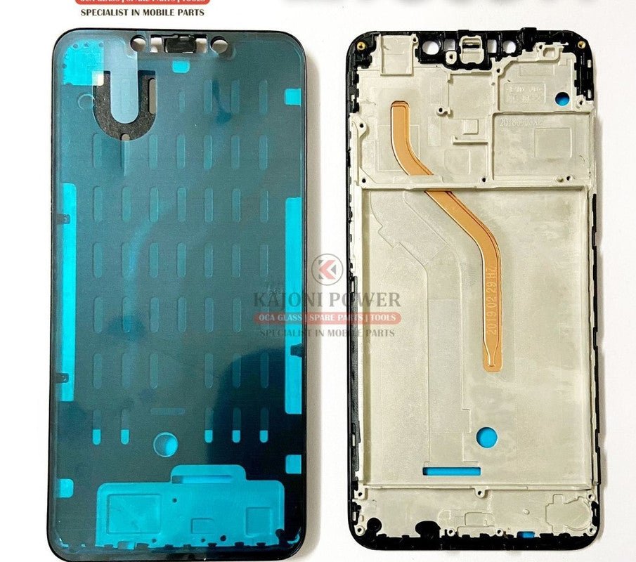 Mozomart Lcd Display Middle Frame  for Poco F1 Black - Zeespares.in