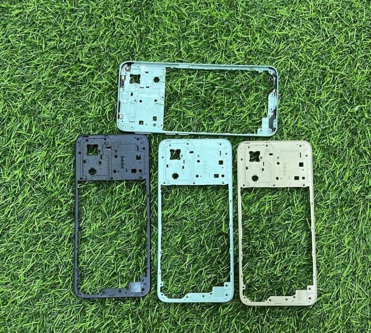 Mozomart Lcd Display Middle Frame Out Ring for Oppo A57 New Black - Zeespares.in