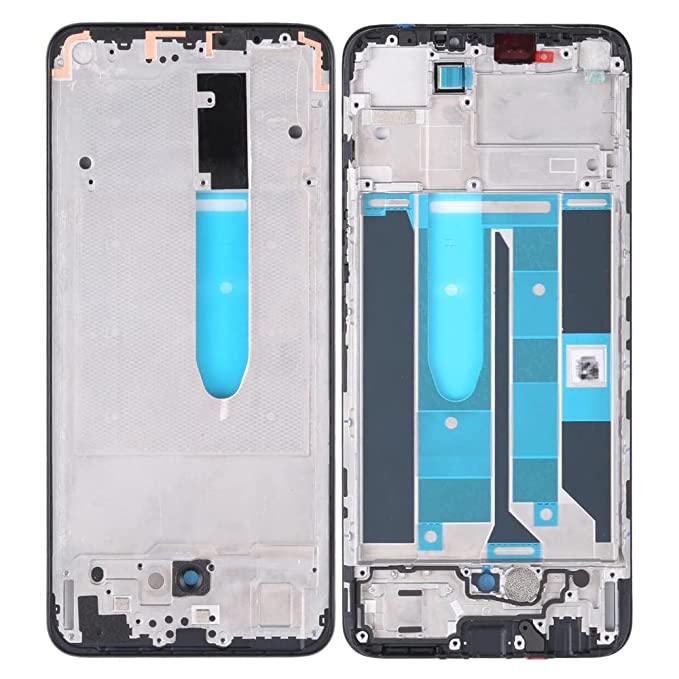 Mozomart Lcd Display Middle Frame Out Ring for Realme 9 4G Silver - Zeespares.in