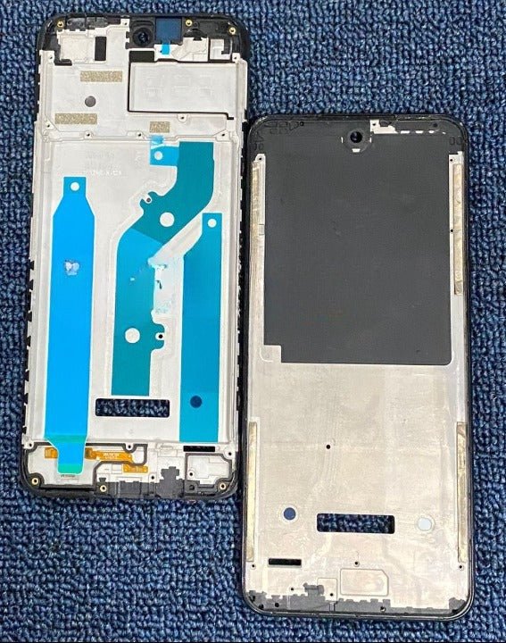 Mozomart LCD Middle Frame Chassis for Infinix Hot 12 Play (X6816) : Black - Zeespares.in
