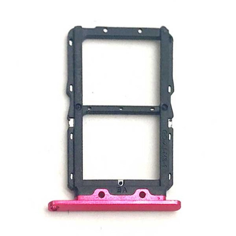 Mozomart Sim Tray Slot Holder for Honor Nova 4 Red - Zeespares.in