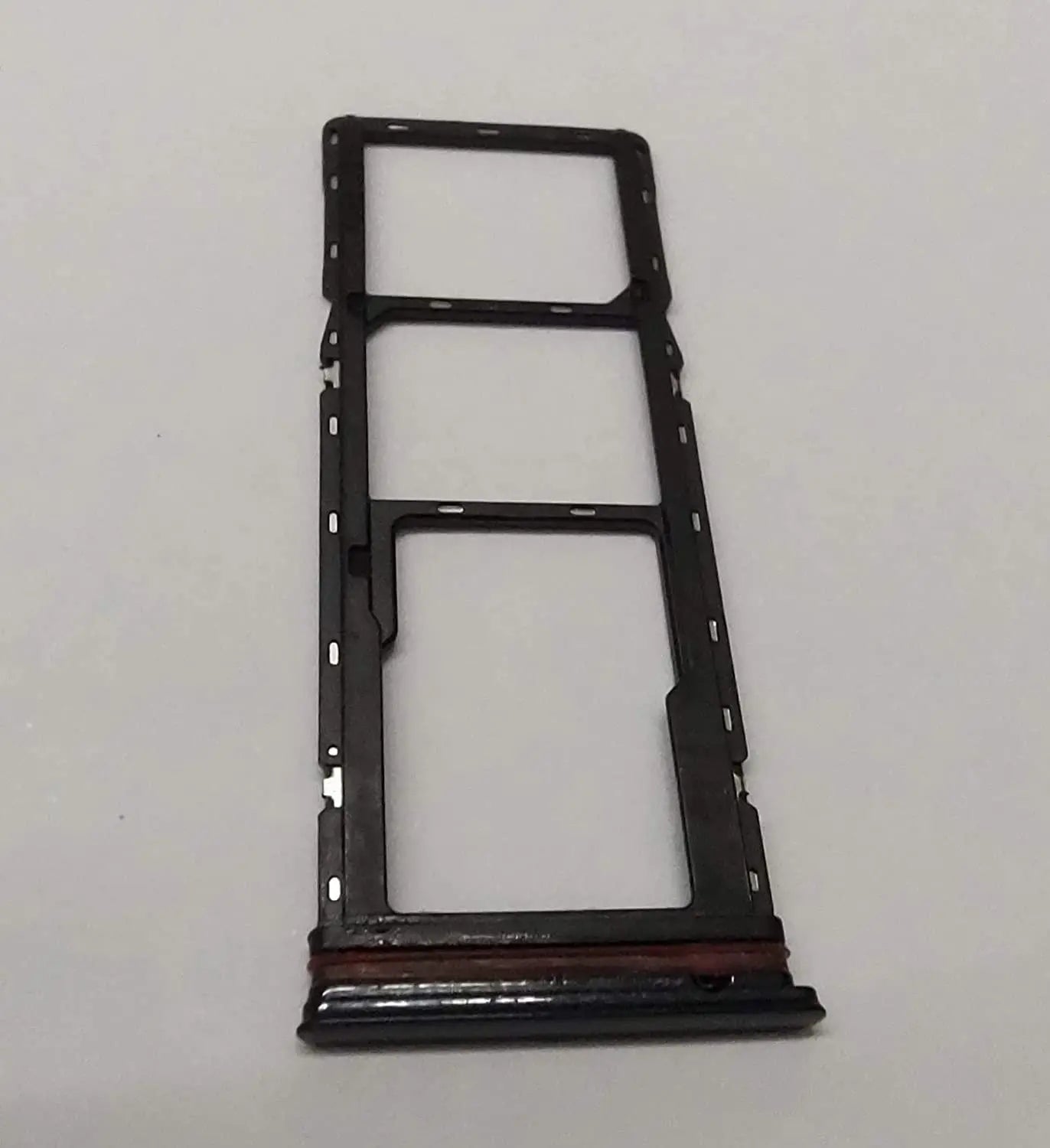Mozomart Sim Tray Slot Holder for Infinix Hot 11 (X662) : Black - Zeespares.in