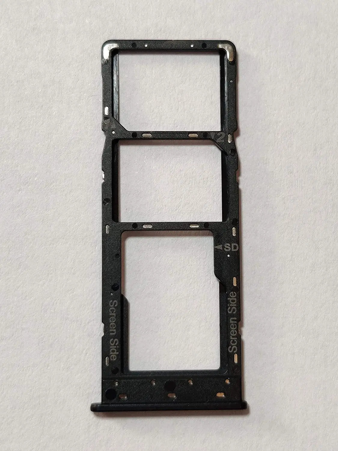 Mozomart Sim Tray Slot Holder for Infinix Hot 7 Pro (X625) : Black - Zeespares.in