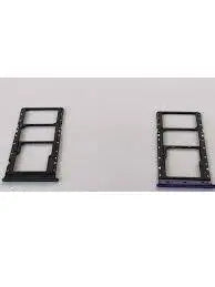 Mozomart Sim Tray Slot Holder for Infinix Note 10 Pro NFC (X695C) : Black - Zeespares.in