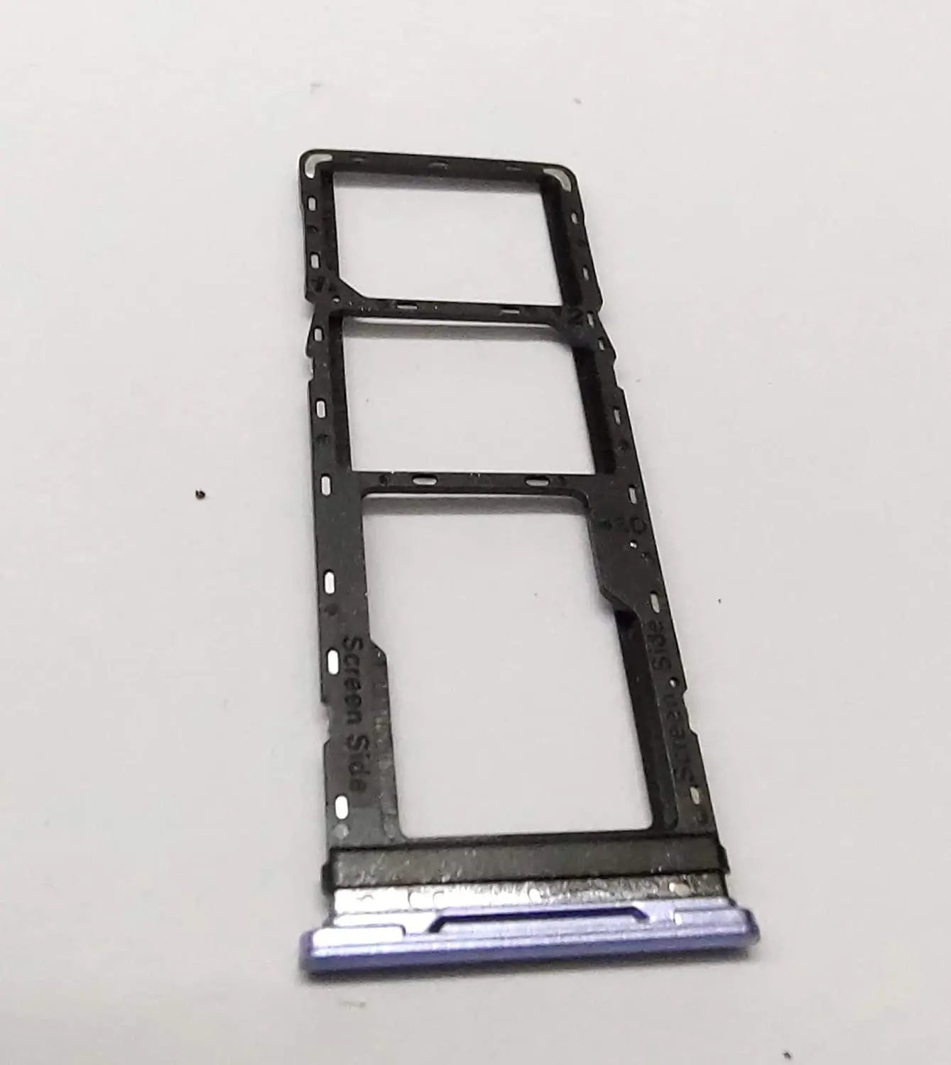 Mozomart Sim Tray Slot Holder for Infinix Note 10 (X693) : Purple - Zeespares.in