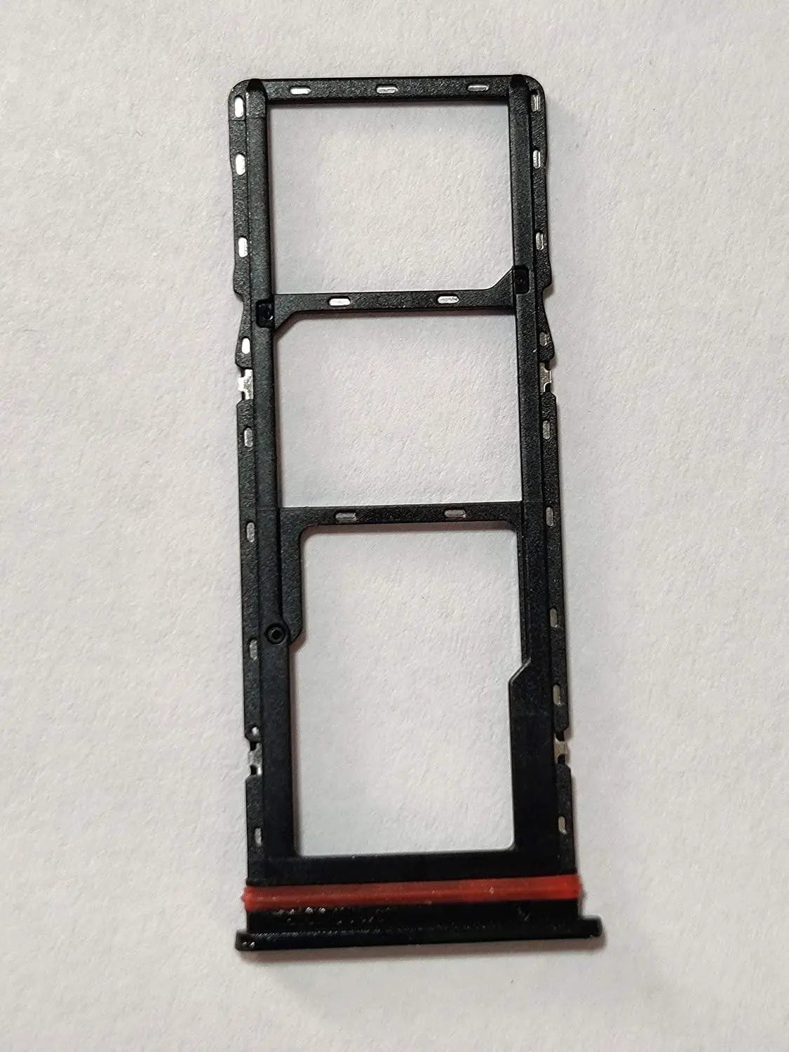 Mozomart Sim Tray Slot Holder for Infinix Note 7 (X690) : Black - Zeespares.in