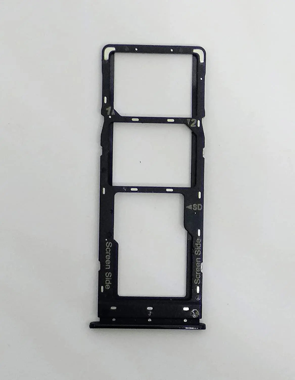 Mozomart Sim Tray Slot Holder for Infinix Note 8 : Black - Zeespares.in