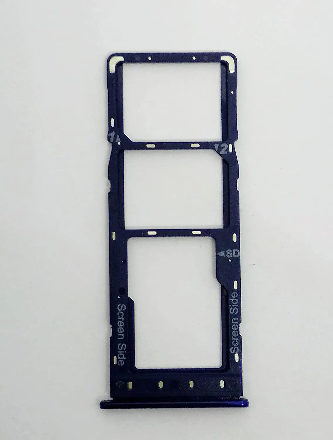 Mozomart Sim Tray Slot Holder for Infinix S5 (X652) : Blue - Zeespares.in