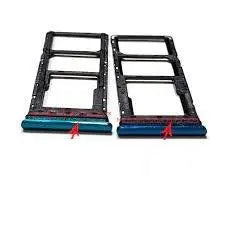 Mozomart Sim Tray Slot Holder for Infinix Smart 5 2020 () : Black - Zeespares.in