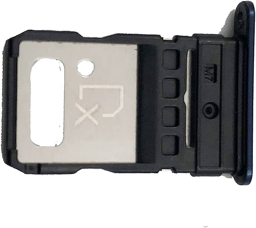 Mozomart Sim Tray Slot Holder for Moto Edge (2021) (Black) - Zeespares.in