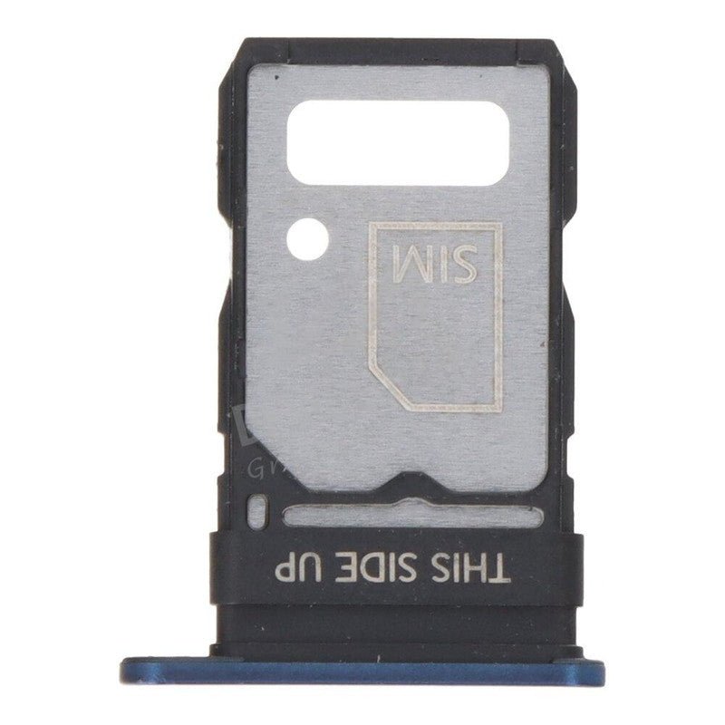 Mozomart Sim Tray Slot Holder for Moto Edge (2021) (Blue) - Zeespares.in