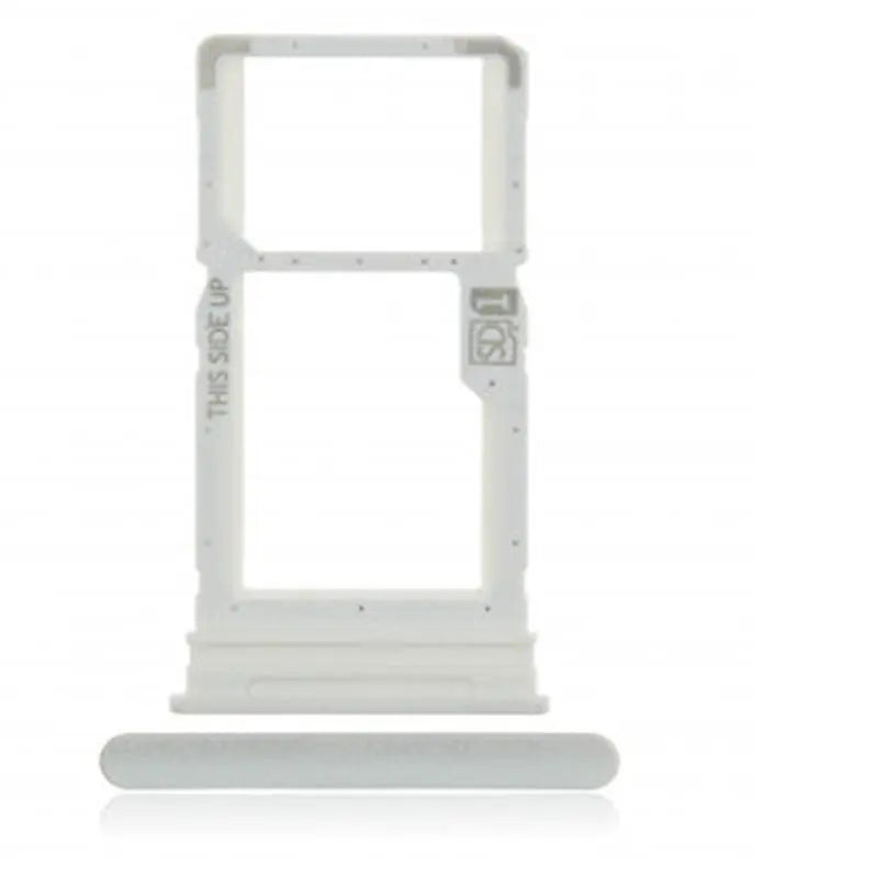 Mozomart Sim Tray Slot Holder for Motorola Moto G 5G : Silver - Zeespares.in