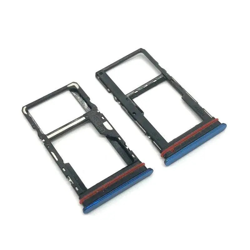Mozomart Sim Tray Slot Holder for Motorola Moto G51 5G : Silver - Zeespares.in