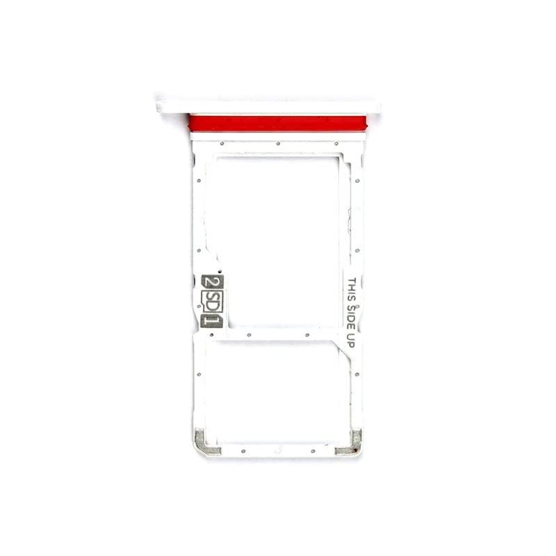 Mozomart Sim Tray Slot Holder for Motorola Moto One Fusion Plus : White - Zeespares.in