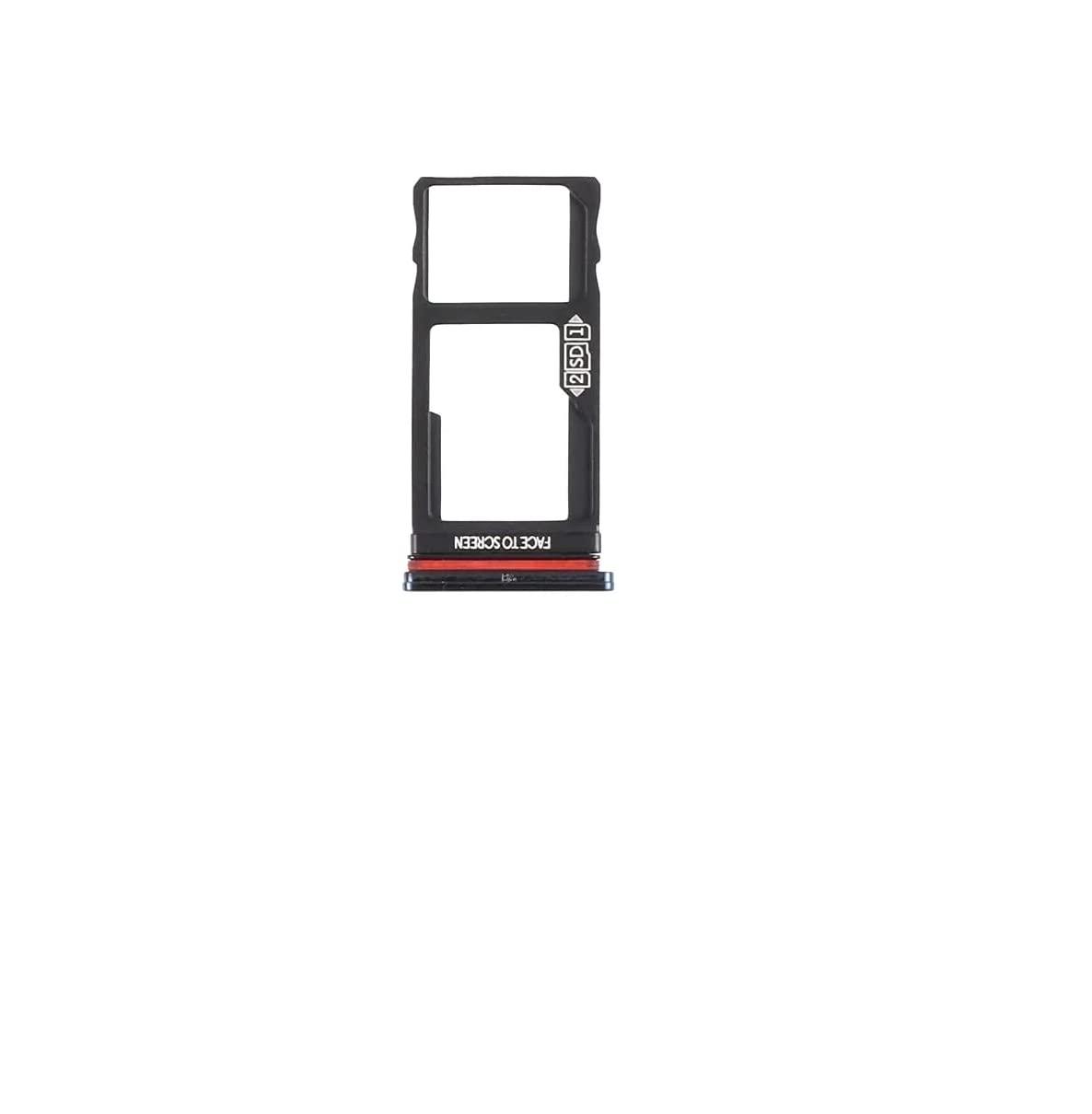 Mozomart Sim Tray Slot Holder for Motorola One Action : Black - Zeespares.in