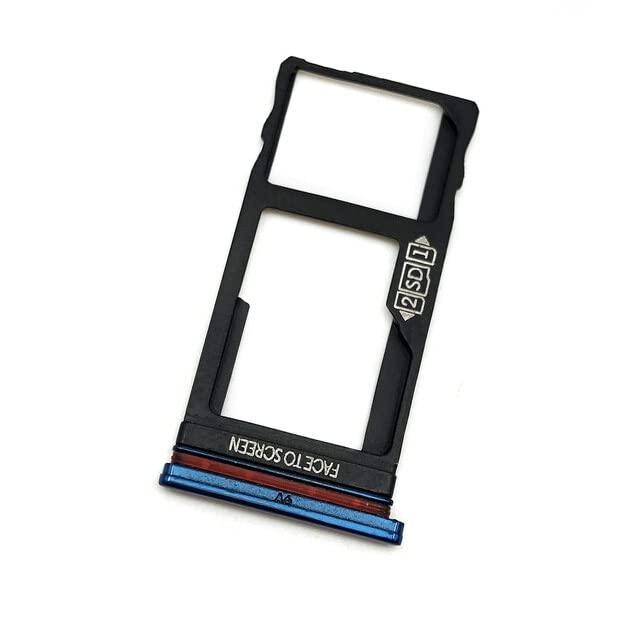 Mozomart Sim Tray Slot Holder for Motorola One Action : Denim Blue - Zeespares.in