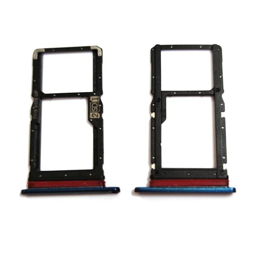 Mozomart Sim Tray Slot Holder for Motorola One Fusion : Blue - Zeespares.in