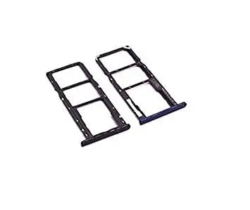 Mozomart Sim Tray Slot Holder for Motorola One Power P30 - XT1942 : Black - Zeespares.in