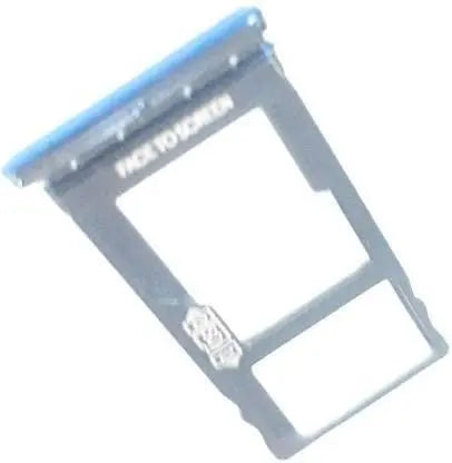Mozomart Sim Tray Slot Holder for Motorola One Vision : Blue - Zeespares.in