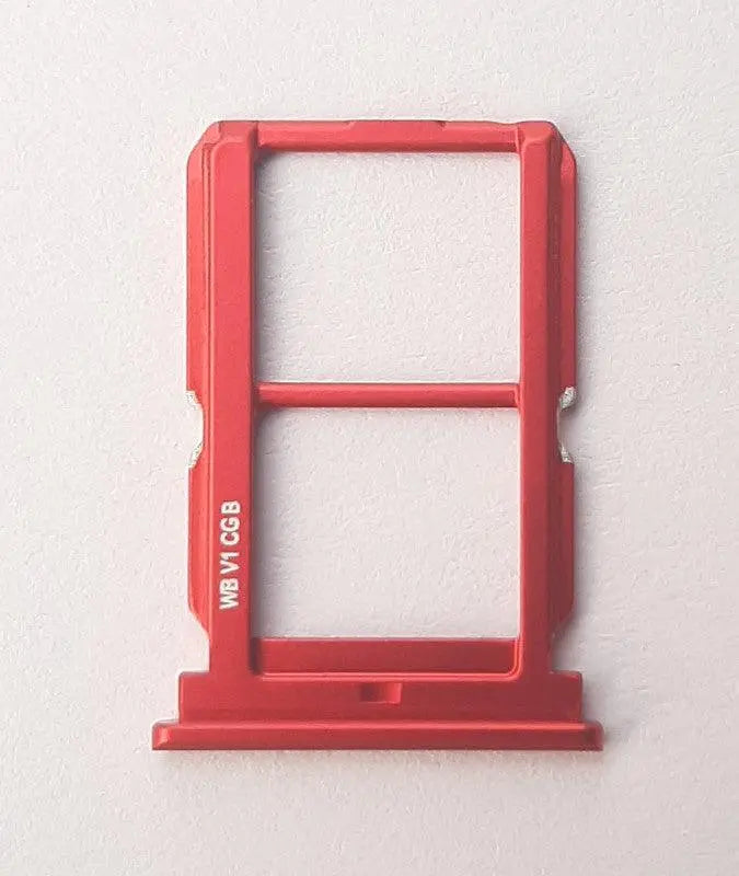 Mozomart Sim Tray Slot Holder for Oneplus 5 : Red - Zeespares.in