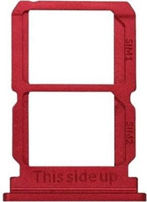 Mozomart Sim Tray Slot Holder for OnePlus 5T : Lava red - Zeespares.in