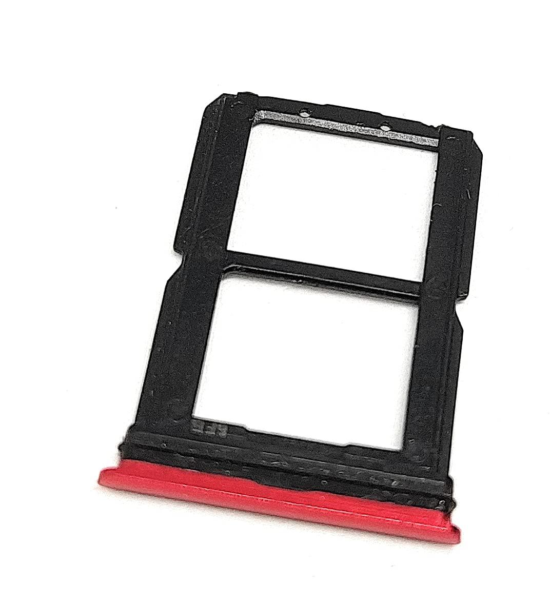 Mozomart Sim Tray Slot Holder for OnePlus 6 : Red - Zeespares.in