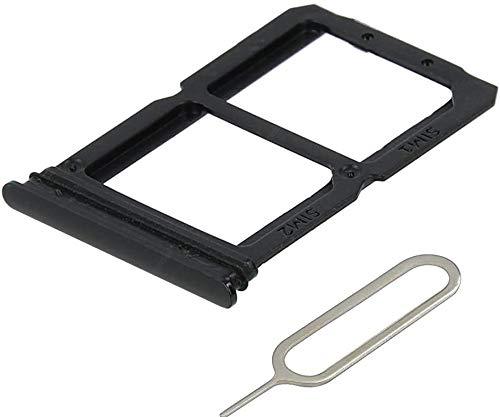 Mozomart Sim Tray Slot Holder for OnePlus 6T A6013 : Midnight black , Mirror black - Zeespares.in