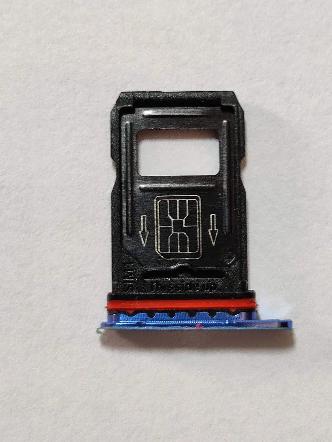 Mozomart Sim Tray Slot Holder for Oneplus 7T Pro / 1+7T Pro : Blue - Zeespares.in