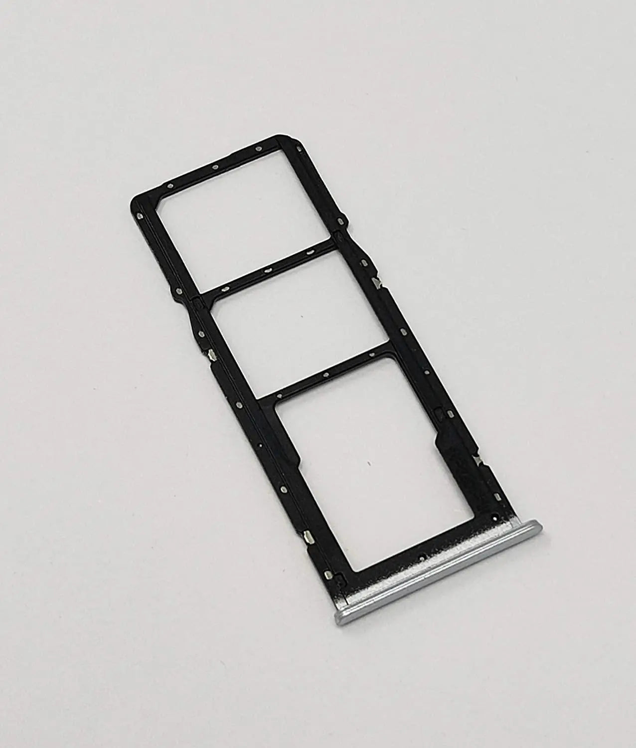 Mozomart Sim Tray Slot Holder for Oppo F17 : Classic Silver - Zeespares.in