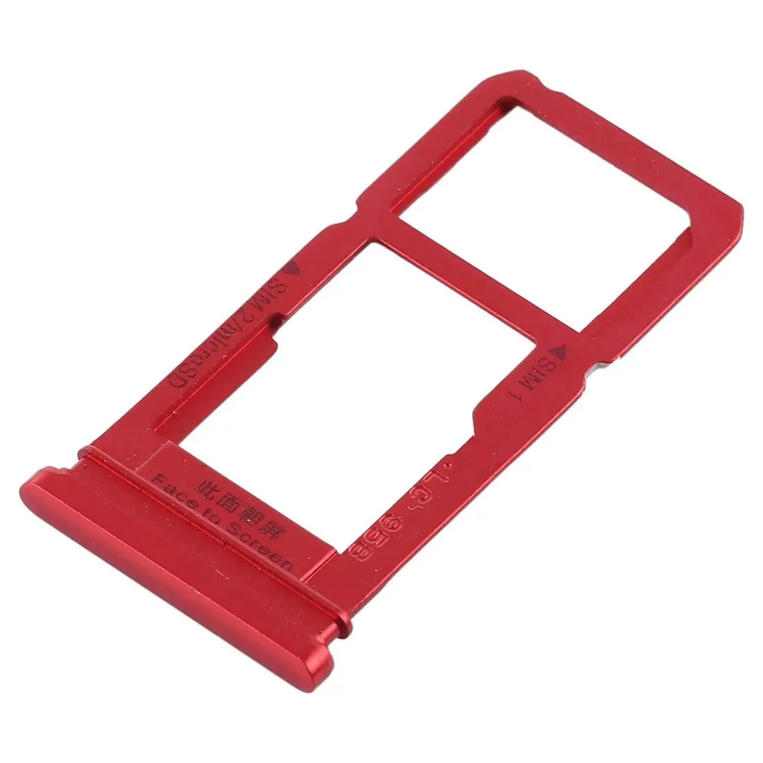 Mozomart Sim Tray Slot Holder for Oppo R15 : Red - Zeespares.in