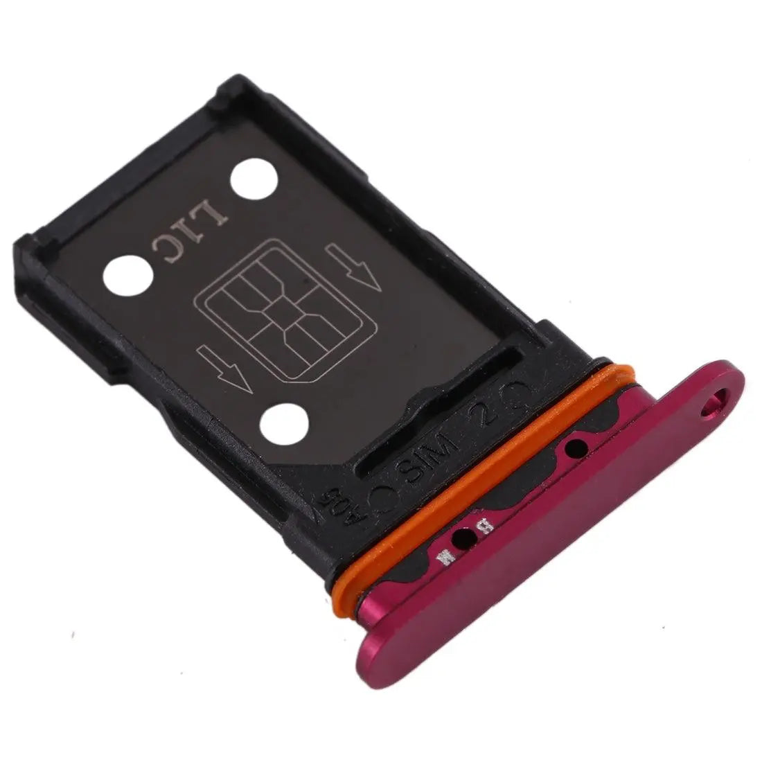 Mozomart Sim Tray Slot Holder for Oppo Reno 3 Pro : Rose Red - Zeespares.in