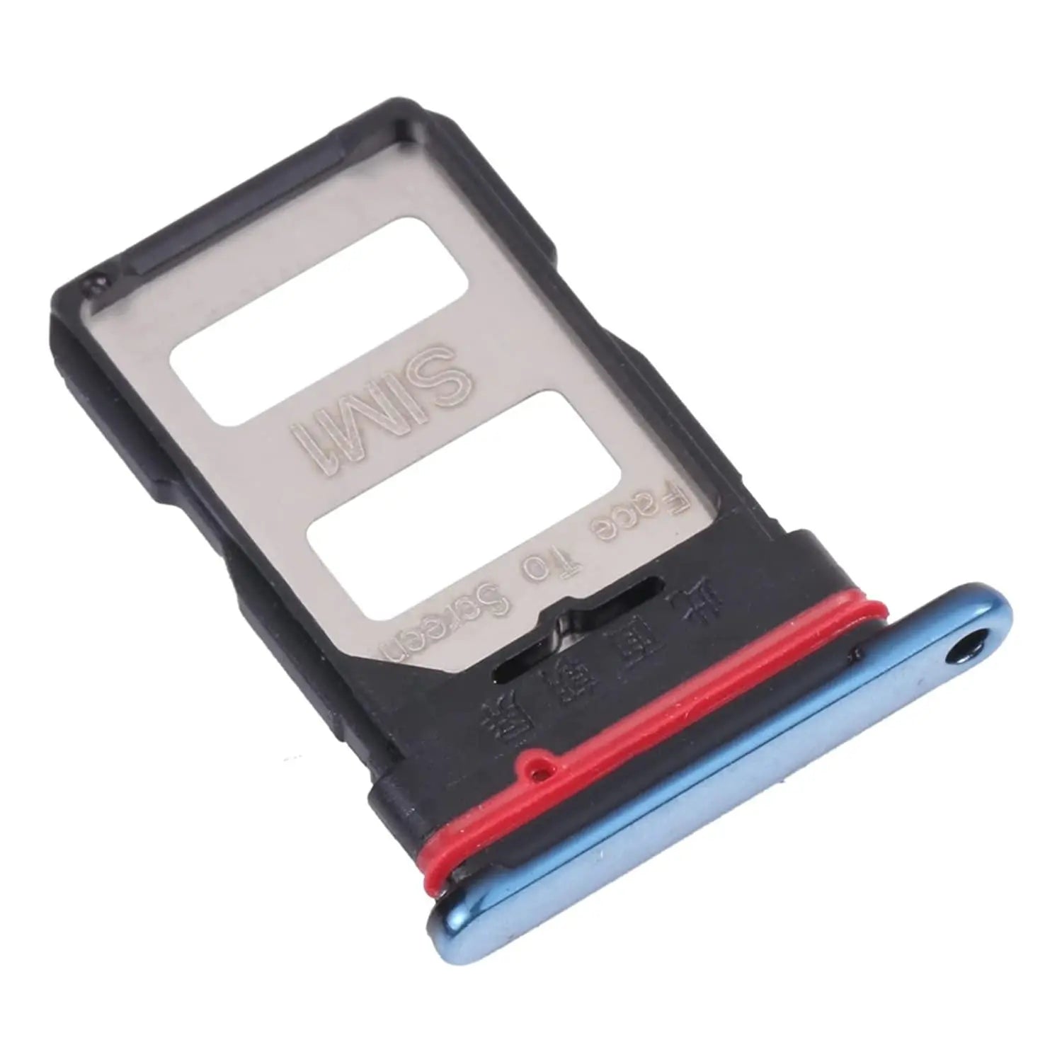 Mozomart Sim Tray Slot Holder for Poco F3 : Blue - Zeespares.in