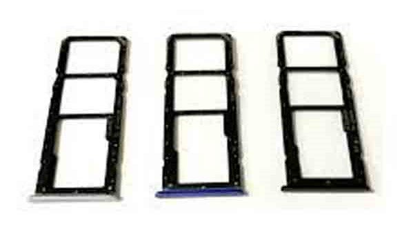 Mozomart Sim Tray Slot Holder for Realme 7 Pro White - Zeespares.in